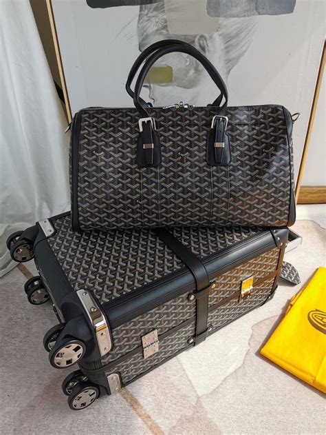 e goyard luggage|Goyard luggage prices.